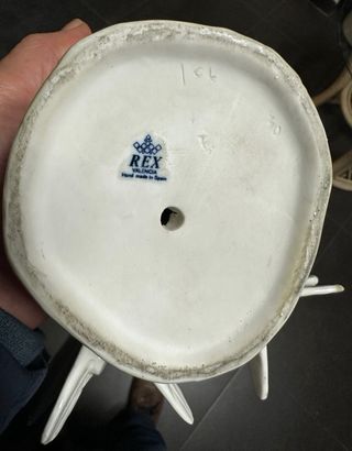 2 Figuras de Palomas de Porcelana Rex Valencia