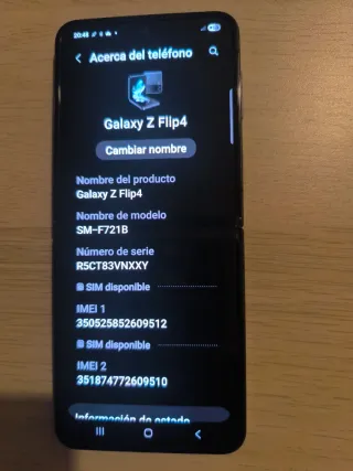 Samsung Galaxy Z Flip 4 Marrón