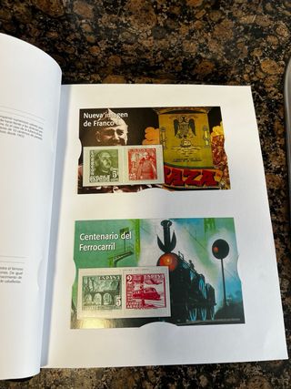 Libro El Franquismo en Sellos y Billetes