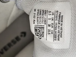 Botas Converse Chuck Taylor T-38 Negras