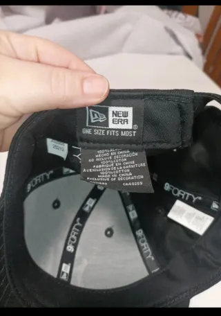 Gorra New Era NY Negra Ajustable