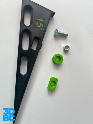 Soportes 15° para rieles Festool/Makita