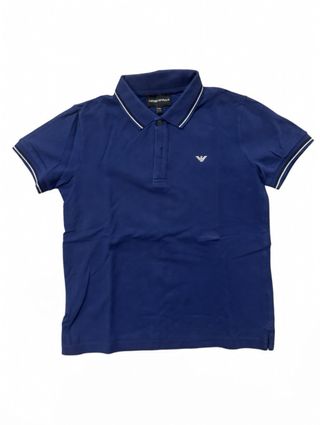 Polo Emporio Armani niño azul