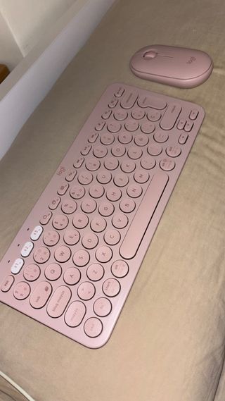 Teclado Logitech K380 y Ratón Pebble M350