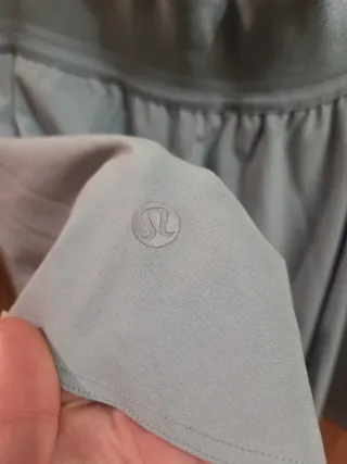Falda-pantalón Lululemon Court Rival Teal