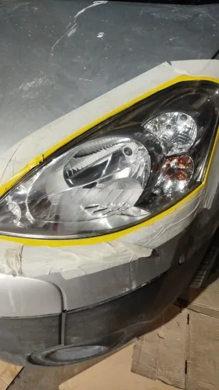 Pulido de focos de coche