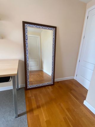 Espejo Artesanal Azulejos Pintados a Mano