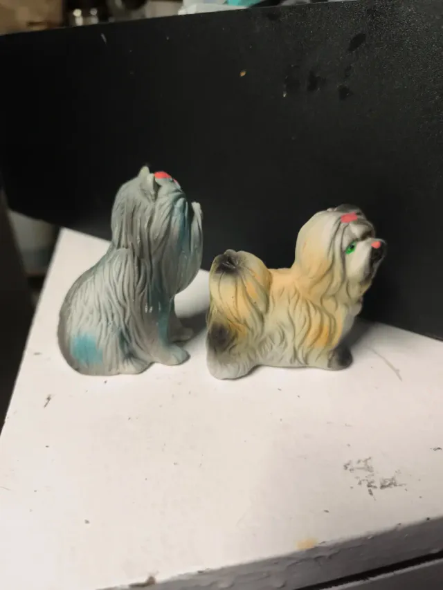 Figuritas perros porcelana 80/90