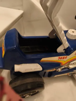 Moto Eléctrica Infantil Policía Vintage