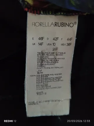 Blusa Fiorella Rubino fantasia