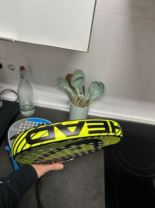 Palas de pádel HEAD tornado plus y Block.