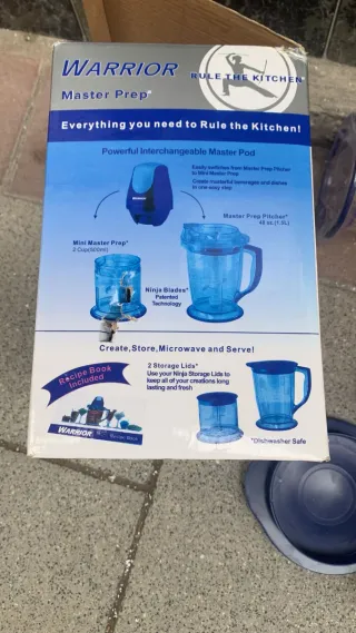 Batidora y procesador de alimentos Warrior