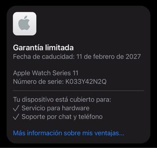 Apple Watch S11 46mm Negro