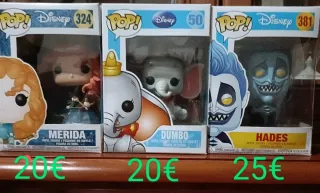 Funko Pop! Disney Merida, Dumbo, Hades