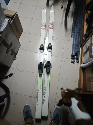 Esquís con fijaciones Tyrolia 540