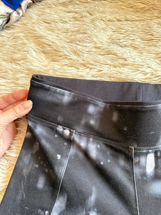 Leggings deportivos Domyos negros y blancos