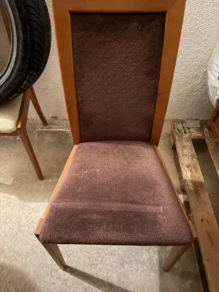 Conjunto de 3 sillas de comedor
