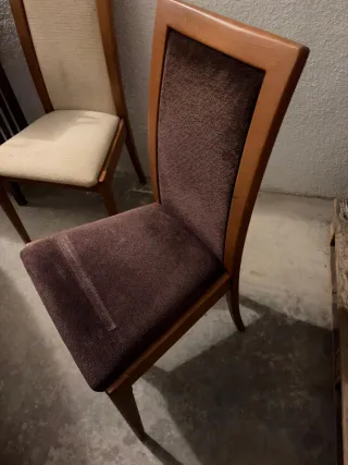 Conjunto de 3 sillas de comedor