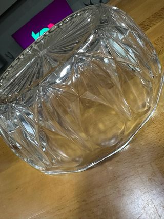 Cristal plafón antiguo decorado