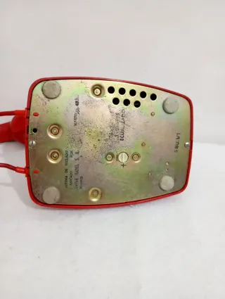 Teléfono Fijo Vintage Rojo Colección