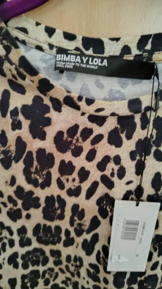Camiseta con estampado Leopard BIMBA Y LOLA