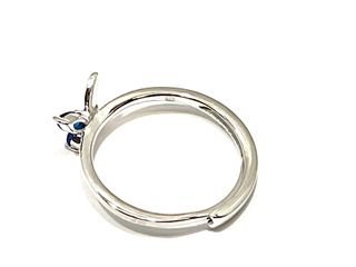 anillo plata 925mm con piedra con circonita,