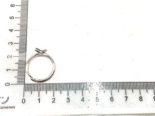 anillo plata 925mm con piedra con circonita,