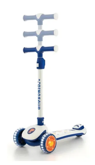 Patinete infantil 3 ruedas dinosaurio