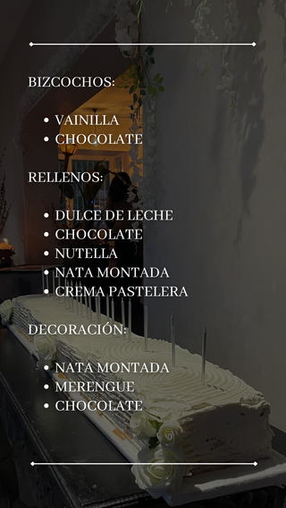 TARTAS CASERAS PERSONALIZADAS