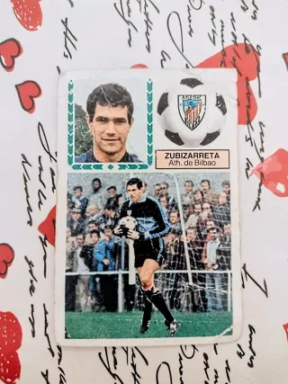 ANTUGUOS CROMOS LIGA 83/84 GONZÁLEZ JARO ZUBIZARRE