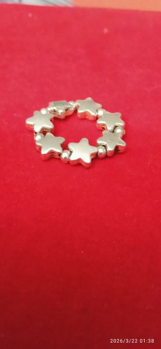 Anello Argento Sterling elastico