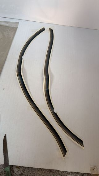 Juego de cintas, guardabarros trasero para Suzuki, GZ250 MAURADER. Ref. 68170-12F20-N6D