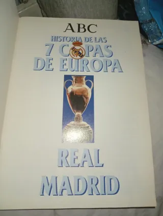 Historia de las 7 copas de Europa real Madrid