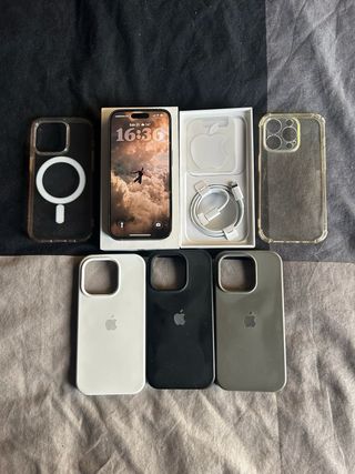 iPhone 14 Pro 256GB oro + accesorios