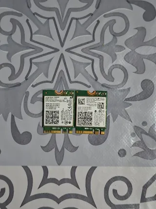 2 Tarjetas Wifi Intel Wireless-AC