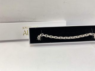 pulsera plata 925mm con piedra con circonita