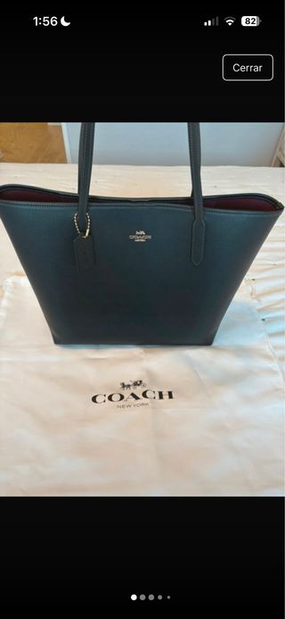 Bolso Coach City Tote Teal