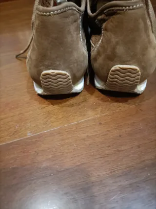 Scarpe Semler marroni scamosciate con fori