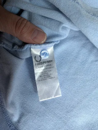 Polo Fred Perry Azul Claro