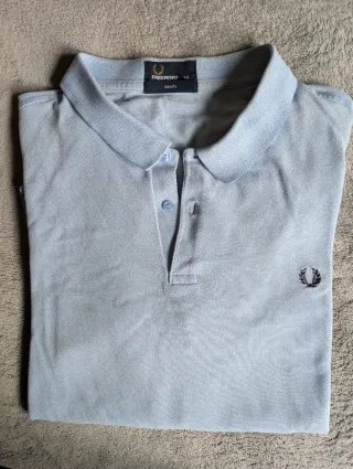 Polo Fred Perry Azul Claro