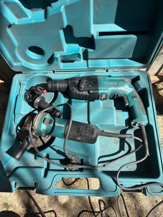 Makita radial y taladro percutor