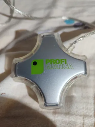 Adaptador USB PROFILMATICA 4 Tomas Hembra