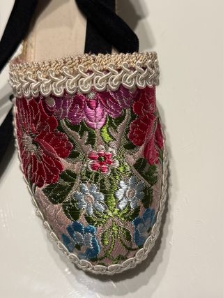 Traje de Fallera Rosa Maquillaje