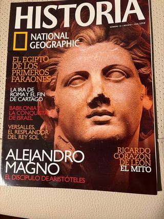 Revista N. Geographic historia 10 primeros números