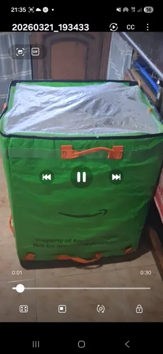 Bolsa Amazon Grande Impermeable
