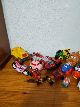 Lote juguete cochecitos