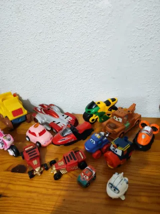 Lote juguete cochecitos