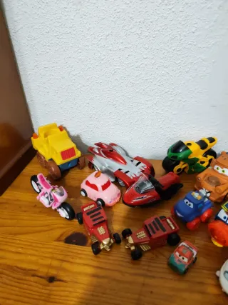 Lote juguete cochecitos