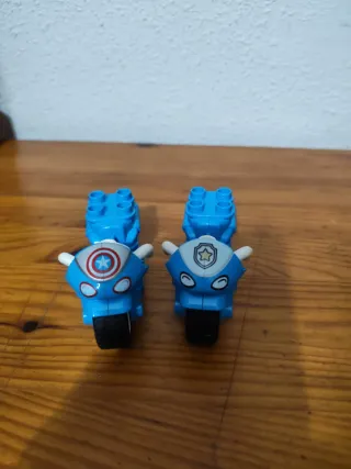 Lego 2 Motos Azules