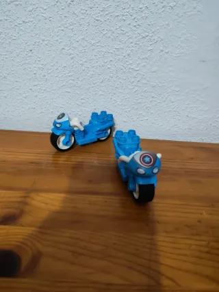 Lego 2 Motos Azules